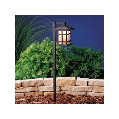 Kichler 15232AGZ Aged Bronze Path & Spread Light 1 Light 120V Path & Spread Landscape Fixture