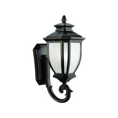 Kichler 9041RZ Rubbed Bronze Salisbury Classic 1 Light Outdoor Wall Sconce