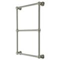 Kingston Brass DTM32243CP Palatine 24-Inch X 32-Inch Wall Mount Towel Rack, Polished Chrome Metal in Gray | 32 H x 24 W x 3 D in | Wayfair