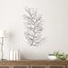 Red Barrel Studio® Willow Tree Branch Monochromatic Wall Décor Metal in Black/Gray | 45 H x 27 W x 1 D in | Wayfair