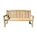 Loon Peak® Antvan Teak Garden Outdoor Bench Wood/Natural Hardwoods in White | 36 H x 60 W x 24 D in | Wayfair E30C427F60734EF6B7974FDA46837BDD