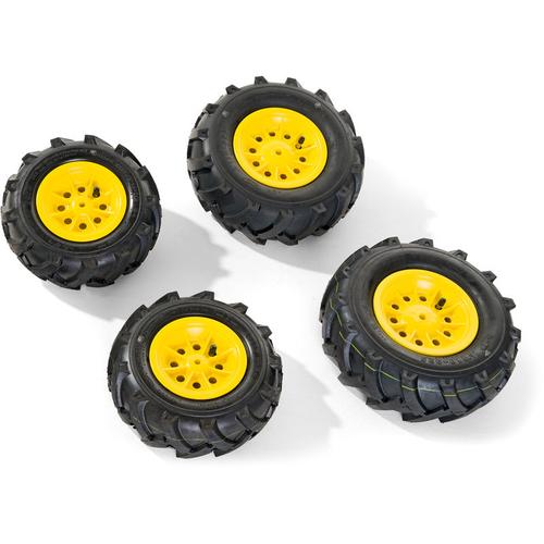 Traktor Luftreifen, gelbe Felgen, Grš§e: 2x 260x95 + 2x 325x110 - Rolly Toys