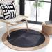 SAFAVIEH Handmade Natural Fiber Charlyne Bordered Round Jute Rug