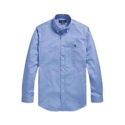 Ralph Lauren - Classic Fit Men's Shirt Blue Performance - S