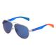 Polaroid PLD 8034/S Unisex-Sonnenbrille Vollrand Pilot Metall-Gestell, silber