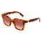 Tod's TO0301 Damen-Sonnenbrille Vollrand Butterfly Kunststoff-Gestell, braun