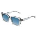 Guess GU8243 Damen-Sonnenbrille Vollrand Eckig Kunststoff-Gestell, grau