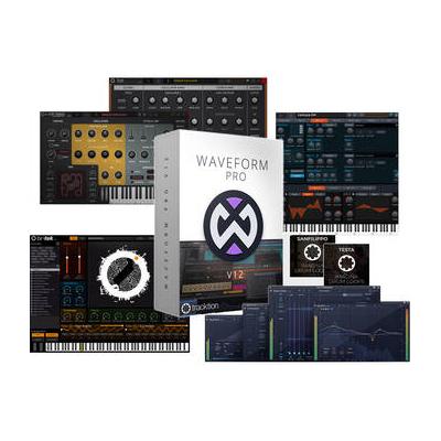 tracktion Waveform Pro 12 Music Production and Software + Recommended Bundle (Downloa WP12RCB