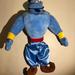 Disney Toys | Disney Aladdin Genie 18" Plush Stuffed Toy Doll Disney Store | Color: Blue | Size: Os
