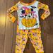 Disney Pajamas | Disney Minnie Mouse 18m Halloween Pajamas | Color: Orange/Gold | Size: 18mb