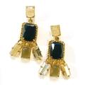 Kate Spade Jewelry | Kate Spade Life Of The Party Chandelier Earrings | Color: Gold/Green | Size: Os