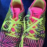 Nike Shoes | Nike Free 5.0 Tr Fit 5 (6.5) | Color: Pink/Yellow | Size: 6.5