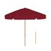 Darby Home Co Sanders Solid 7' Beach Umbrella in Blue/Navy | Wayfair DBHM7784 42917060