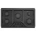 GE Profile™ Ge Profile 36" Built-In Gas Cooktop w/ Optional Extra-Large Cast Iron Griddle in Black | 5.5 H x 21 W x 36 D in | Wayfair PGP7036DLBB