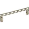 Top Knobs Florham 5 1/16" Center to Center Bar Pull Metal in Gray | 5.56 H x 0.43 W x 1.2 D in | Wayfair TK3133PN