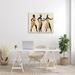 Stupell Industries Powerful Women Dancing African Glam Fashion Black Beige Canvas/Metal in Brown | 30 H x 40 W x 2 D in | Wayfair ae-541_cn_30x40