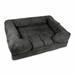 Snoozer Pet Products Forgiveness Dog Sofa Suede in Gray/White/Brown | 5 H x 54 W x 36 D in | Wayfair 69987