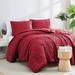 Red Barrel Studio® Tayquan Microfiber Comforter redPolyester/Polyfill/Microfiber | Twin Comforter + 1 Standard Shams | Wayfair