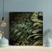 Bayou Breeze Tropical Plants In The Forest - 1 Piece Rectangle Graphic Art Print On Wrapped Canvas in Brown/Green/White | Wayfair