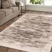 Brown 120 x 96 x 0.31 in Area Rug - Scout Contemporary Modern Distressed Abstract Indoor Area Rug By Haus & Home, | Wayfair 8X10RUG-CLVR-CH