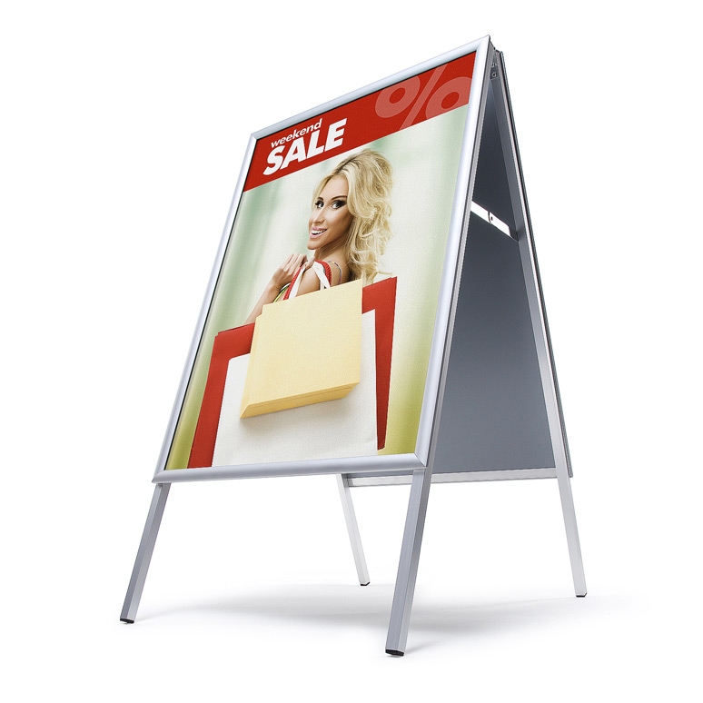 Showdown Displays Kundenstopper Indoor A1 25mm Gehrung Image