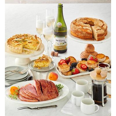 Deluxe Ham Brunch Banquet with Sparkling Cider, Gourmet Food & Pantry by Wolfermans