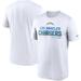 Men's Nike White Los Angeles Chargers Legend Community Performance T-Shirt
