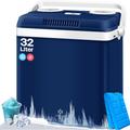 Kesser - Glacière 32 l 12V Prise 230V Mini-réfrigérateur Glacière thermoélectrique 32 litres bleu