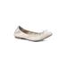 Women's White Mountain Sunnyside Ii Ballet Flat by White Mountain in Bone Smooth (Size 11 M)