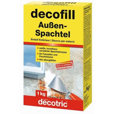 Decotric - Decofill Außenspachtel 1 kg Fertigspachtel