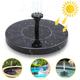 Hengda - SolarPumpe Solarpumpen 1.5W Outdoor Solar Fountain. Birdbath Solar Water Fountain mit 6