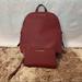 Michael Kors Bags | Michael Kors Emmy Backpack W/ Wallet In Mulberry | Color: Red | Size: Os