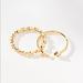 Anthropologie Jewelry | Anthropologie Dainty Ring Set - Size 8 - Nwt | Color: Gold | Size: 8