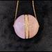 Michael Kors Jewelry | Michael Kors Rose Quartz & Pave Crystal Trim Pendant W/Rose Gold Tone Necklace. | Color: Gold | Size: Os