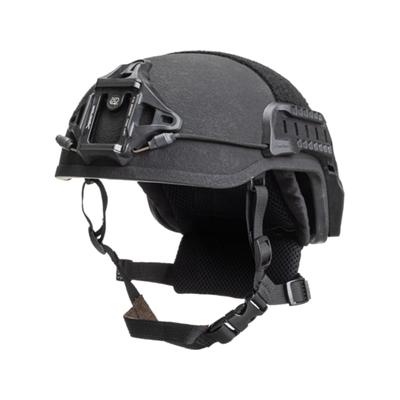 ArmorSource Aire LE Law Enforcement Ultra-Lightweight Special Command High-Cut Ballistic Helmet Black Medium AIRELE-HCM-R10P4-R-W3-V-BK