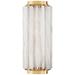 Hudson Valley Hillside 13 1/2" High Aged Brass LED Wall Sconce