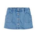 name it - Jeans-Rock Nmfrandi Dnmbatoras 2644 In Medium Blue Denim, Gr.98