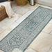 JONATHAN Y Rozetta Medallion Textured Weave Indoor/Outdoor Area Rug