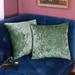 Deconovo Velvet Throw Pillow Covers 2 PCS(Cover Only)