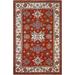 Geometric Oriental Kazak Area Rug Wool Hand-knotted Traditional Carpet - 4'0" x 6'0"