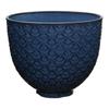 KitchenAid 5 Quart Ceramic Bowl Blue Mermaid Lace