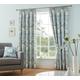Dreams & Drapes Design - Eve - Pair of Pencil Pleat Curtains With Tie-Backs - 90" Width x 72" Drop (229 x 183cm) in Duck Egg