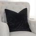 Solid Cotton Welted Pillow Cover