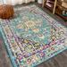 JONATHAN Y Audrey Geometric Medallion Area Rug