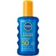 NIVEA Sonnenpflege Sonnenschutz UV Dry Protect Sport Sonnenspray LSF 50