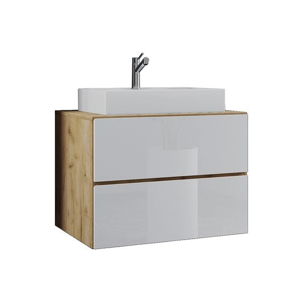 VCM Morgenthaler 2-tlg. Badmöbel-Set »Lendas« 60 cm braun