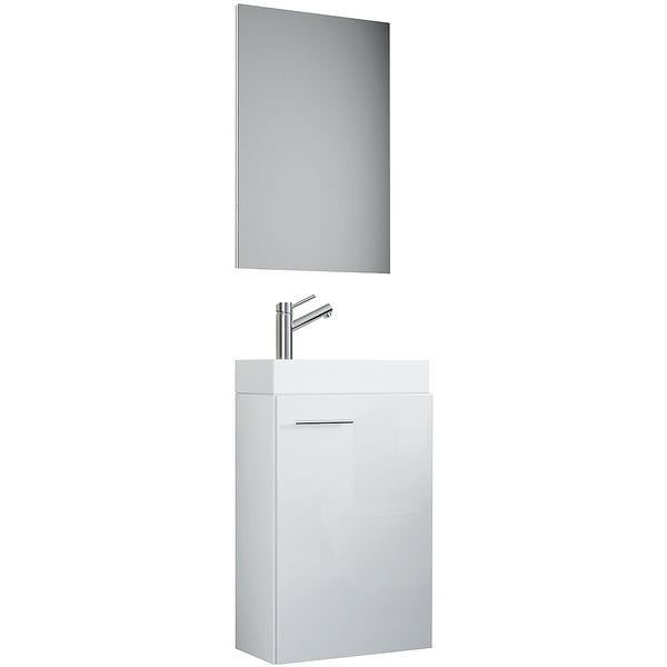 VCM Morgenthaler 3-tlg. Badmöbel-Set »Slito« Spiegel weiß Image