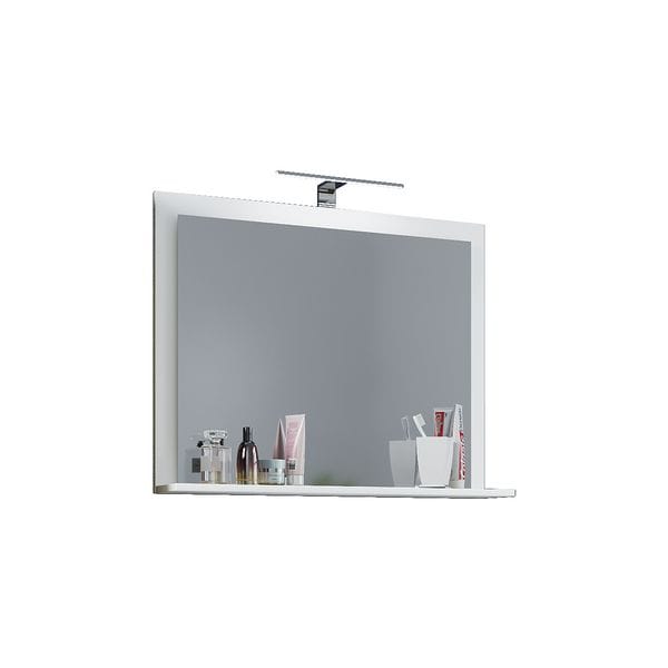 VCM Morgenthaler Spiegel »VCB 10 Maxi« 60 cm weiß, 60x55x17 cm Image