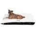 Majestic Pet Products Pillow Dog Bed Polyester/Cotton in Black | 8 H x 48 W x 36 D in | Wayfair 720570929418