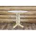 Loon Peak® Montana Collection Pub Table Wood in Brown/Green | 40 H x 45 W x 45 D in | Wayfair LNPK7496 39269413